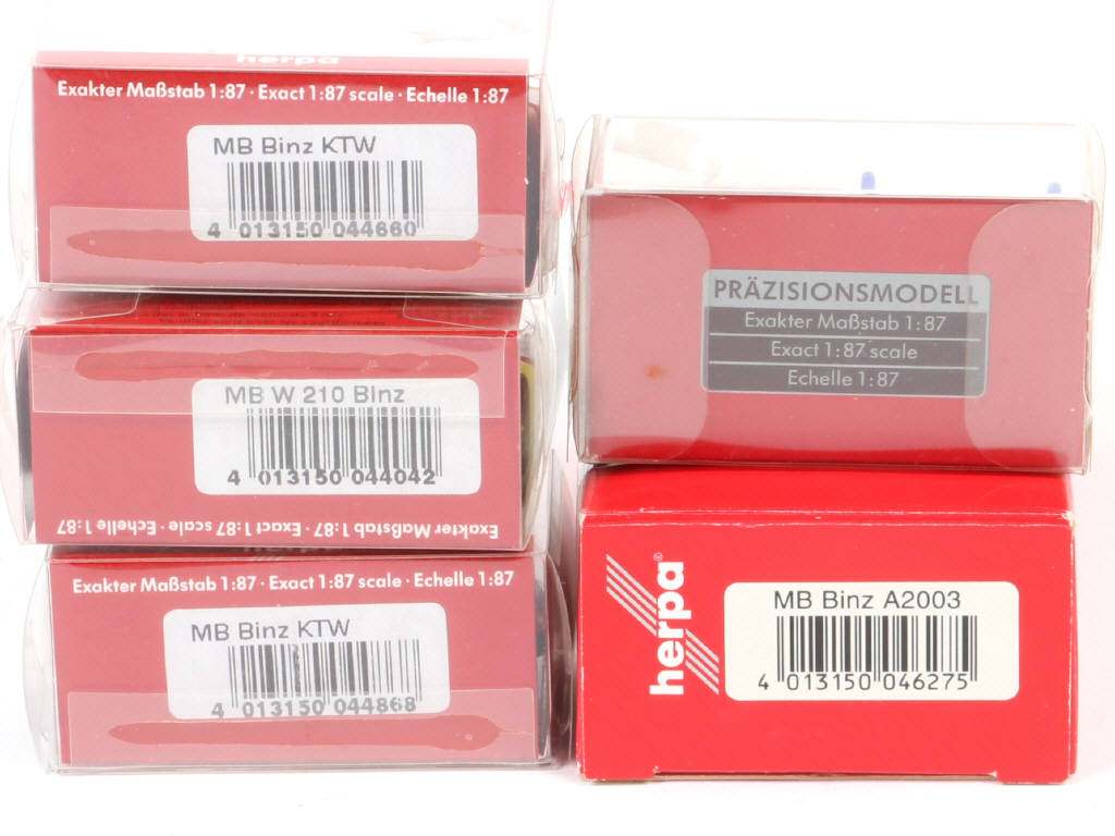 Lot 133 - HERPA 'HO' (ALLEMAGNE) (5)