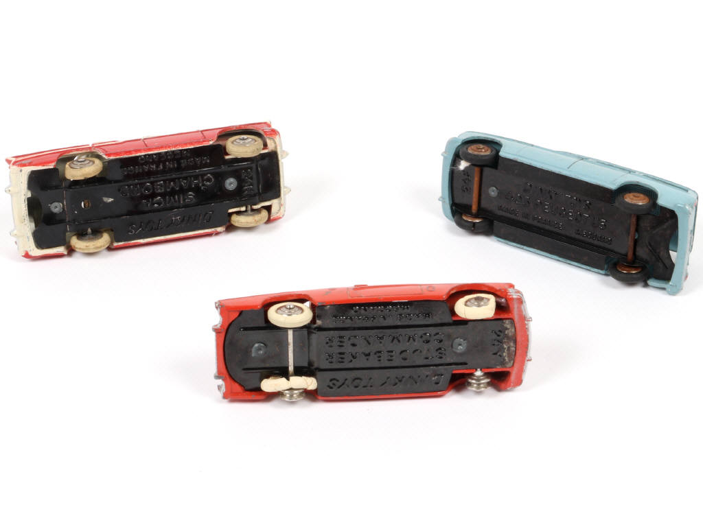 Lot 270 - DINKY TOYS (FRANCE) (3)