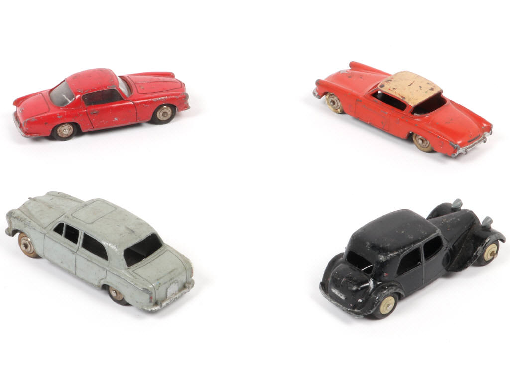 Lot 276 - DINKY TOYS (FRANCE) (4)
