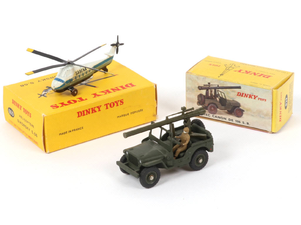 Lot 278 - DINKY TOYS (FRANCE) (2)