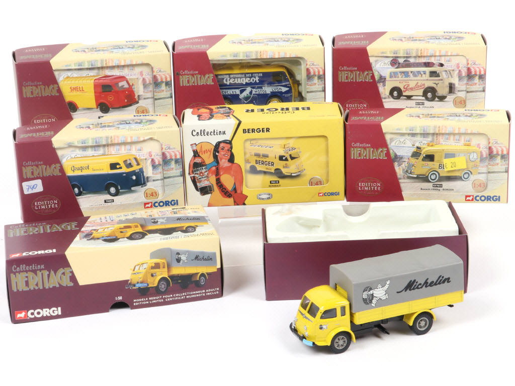 Lot 164 - CORGI TOYS (GB) (7)