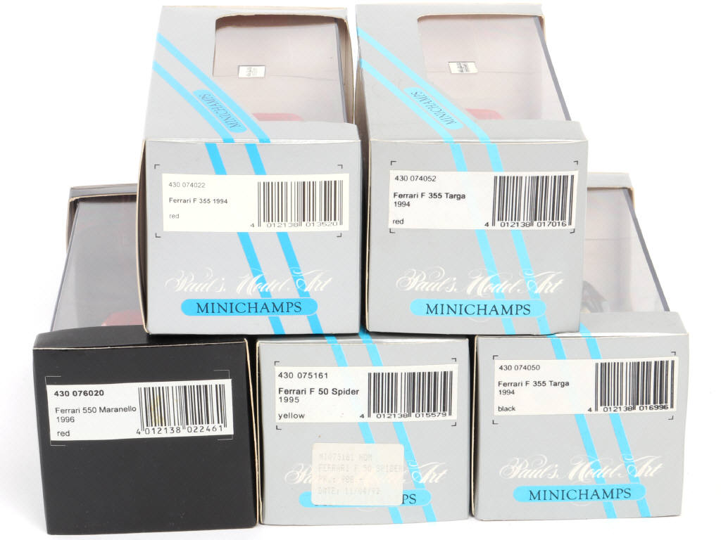 Lot 95 - MINICHAMPS (ALLEMAGNE) (5)