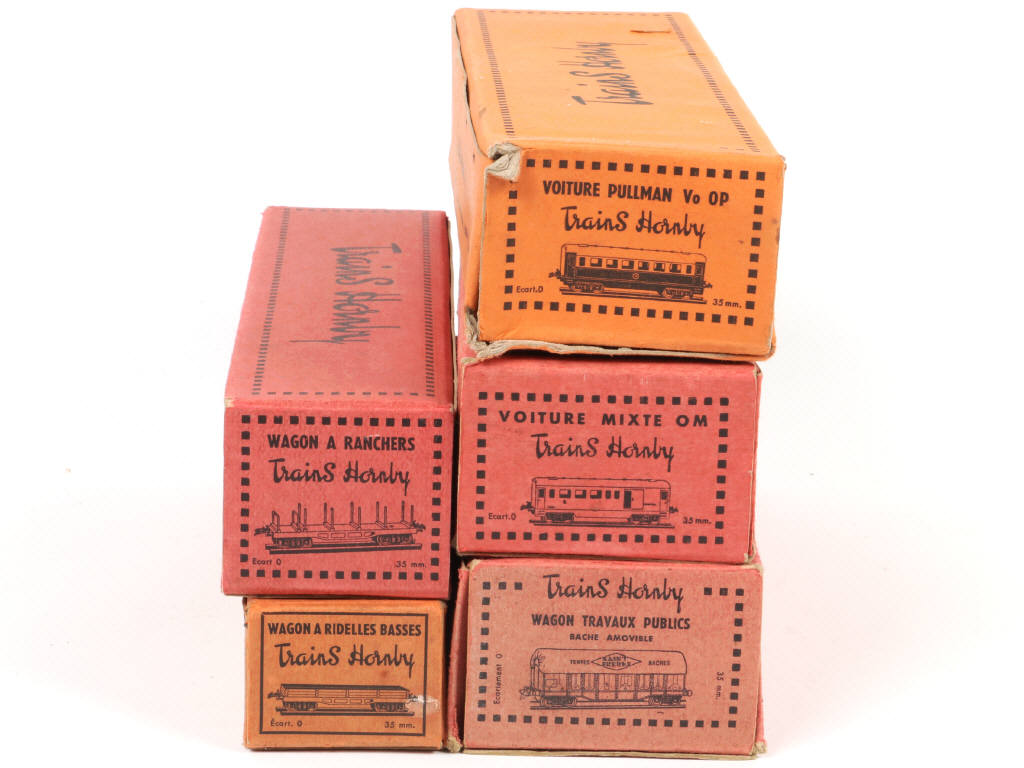 Lot 35 - HORNBY 'O' (FRANCE) (5)