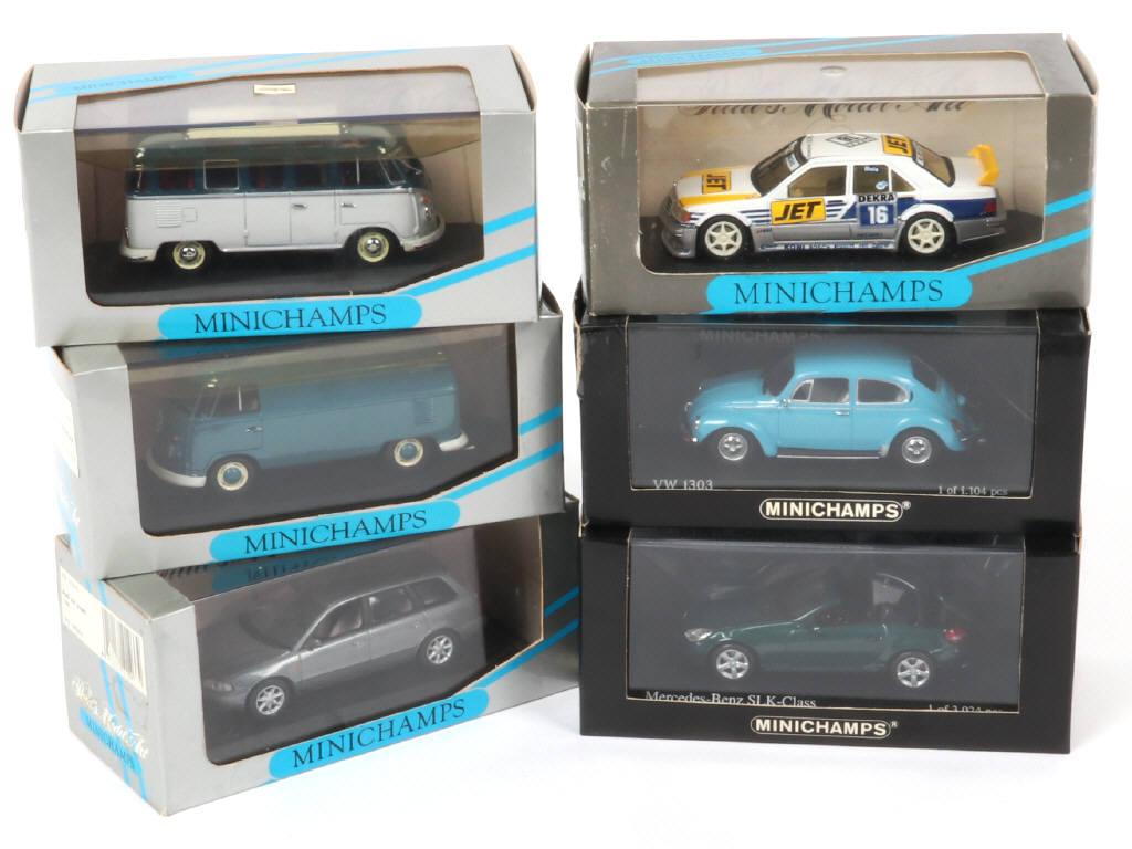 Lot 43 - MINICHAMPS (ALLEMAGNE) (6)