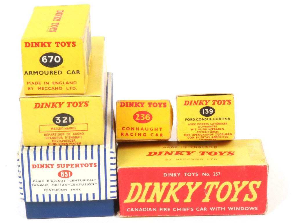 Lot 58 - DINKY TOYS (GB) (6)