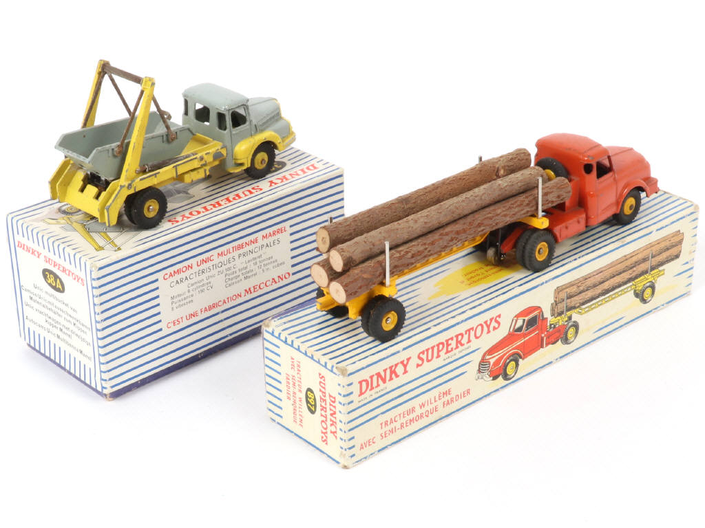 Lot 244 - DINKY TOYS (FRANCE) (2)