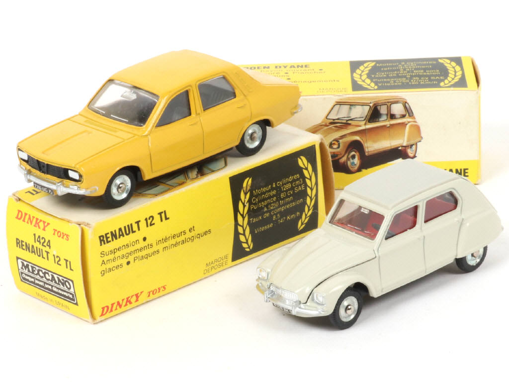 Lot 233 - DINKY TOYS (FRANCE) (2)