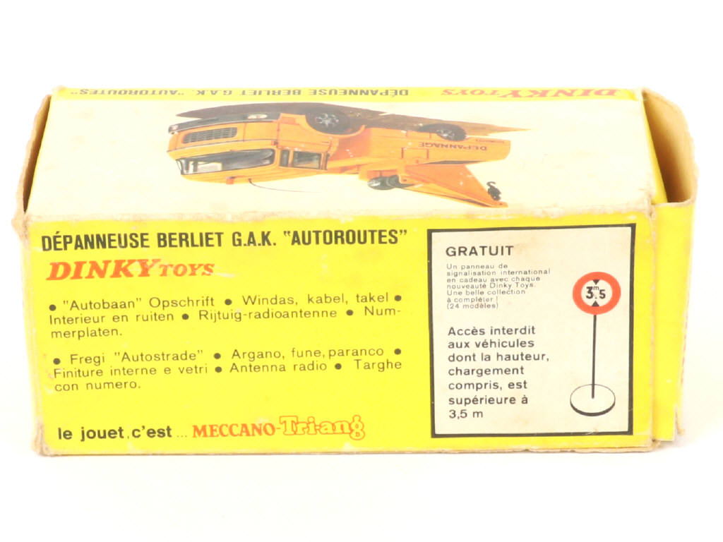 Lot 208 - DINKY TOYS (FRANCE) (2)