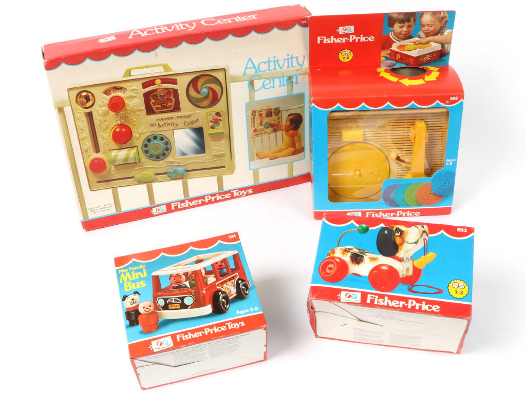 Lot 12 - FISHER- PRICE TOYS (USA) (4)