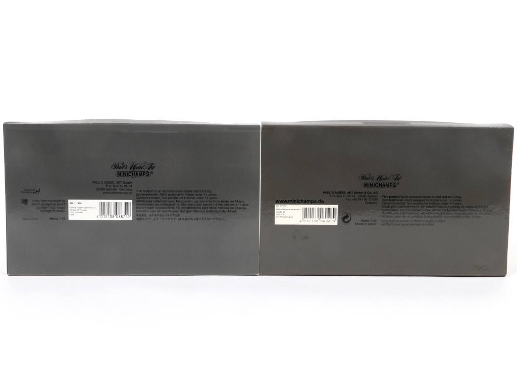 Lot 98 - MINICHAMPS (ALLEMAGNE) (2)