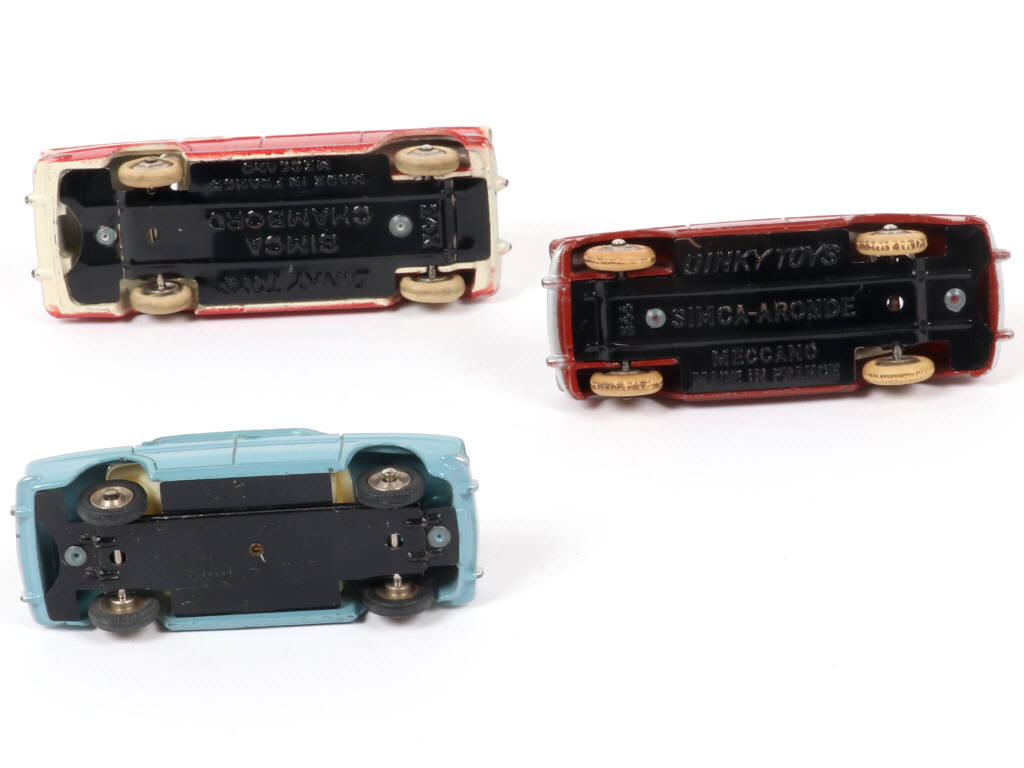 Lot 208 - DINKY TOYS (FRANCE) (3)