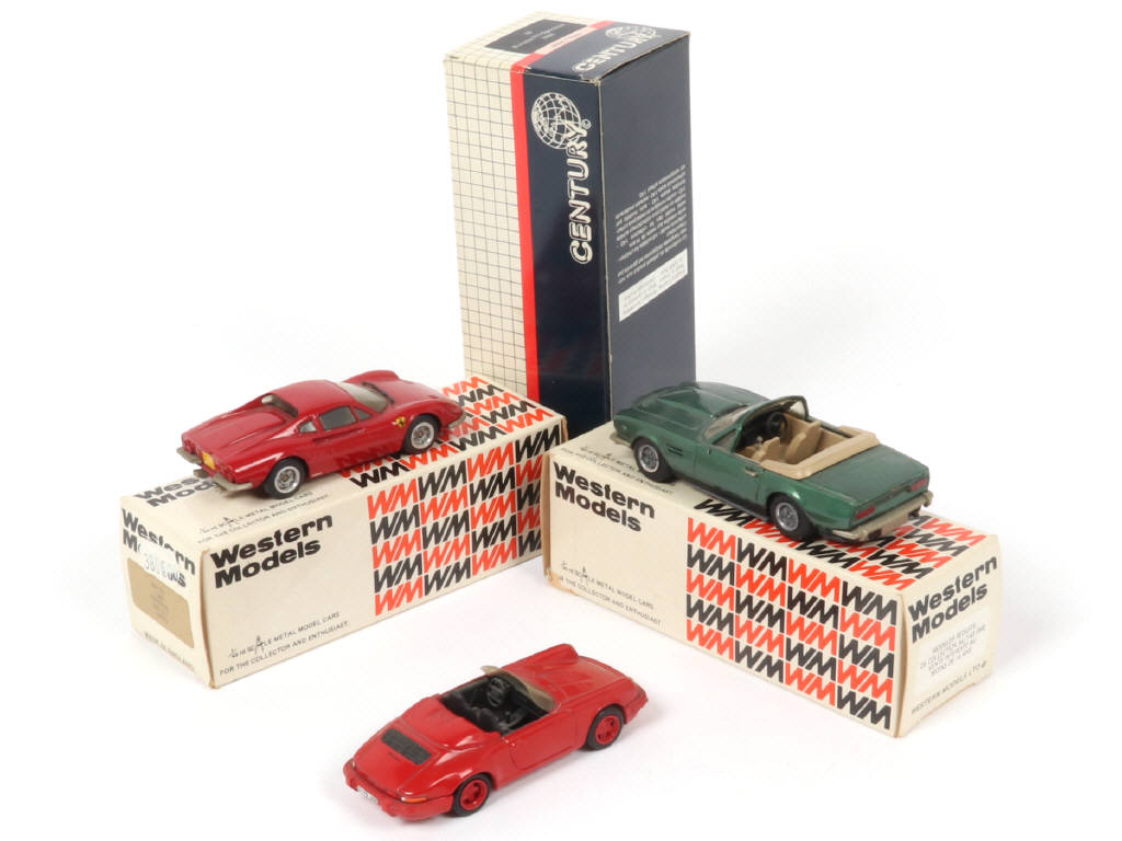 Lot 22 - WESTERN MODELS (GB) (3)