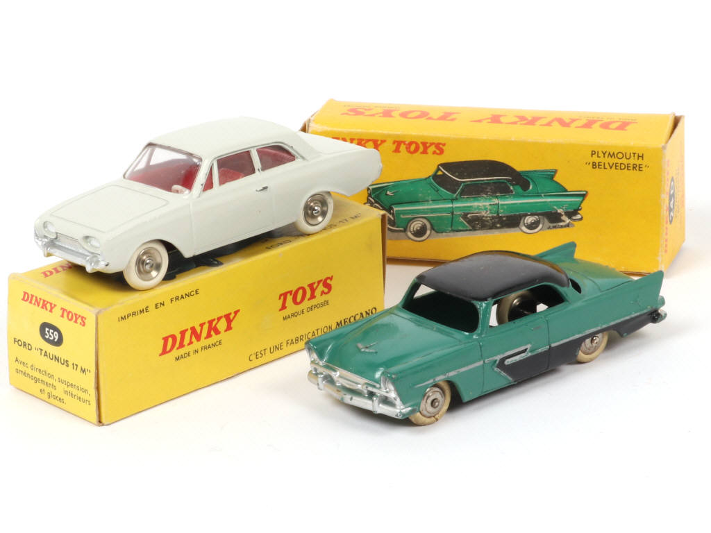 Lot 129 - DINKY TOYS (FRANCE) (2)