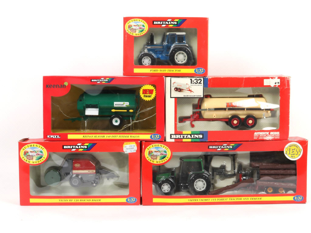 Lot 205 - BRITAINS (GB) (5)