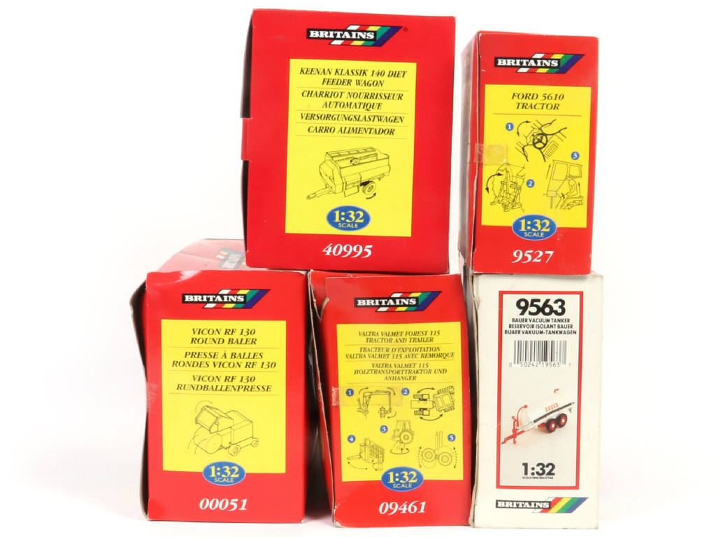 Lot 205 - BRITAINS (GB) (5)