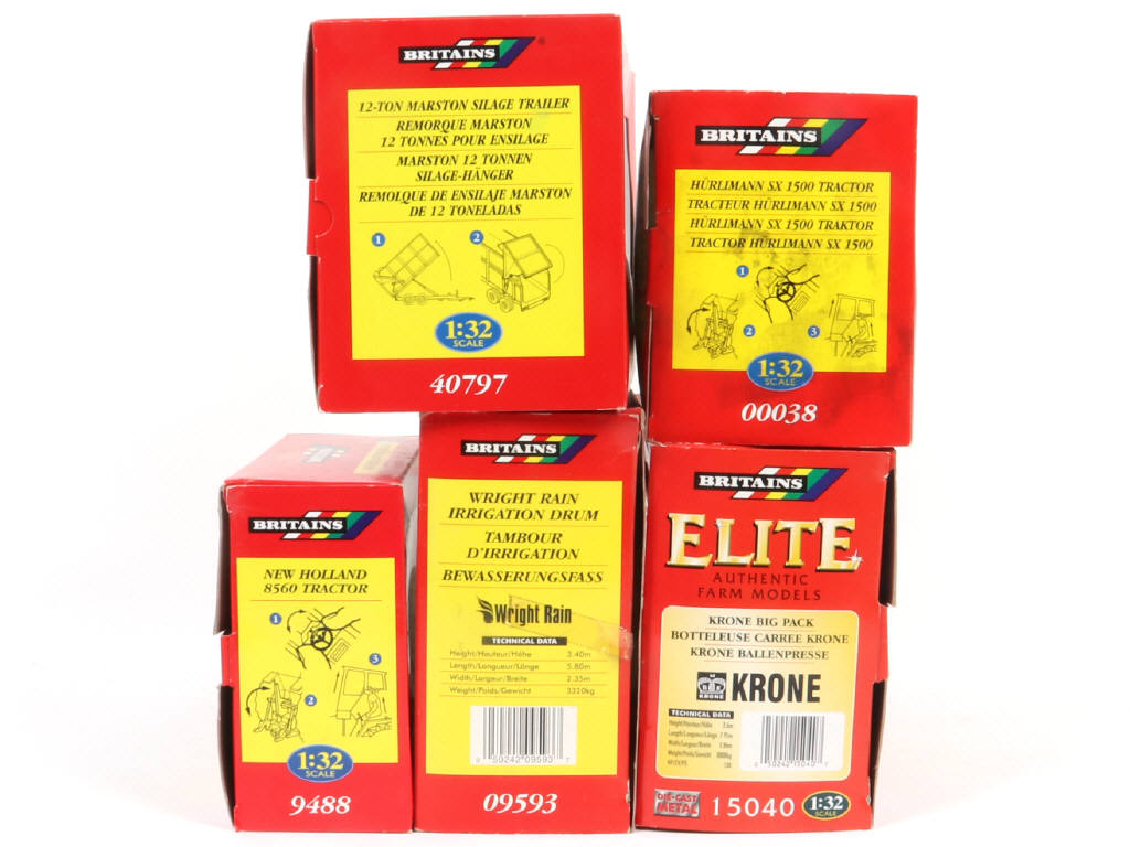 Lot 204 - BRITAINS (GB) (5)