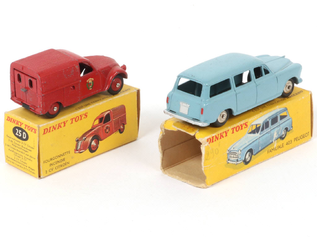 Lot 221 - DINKY TOYS (FRANCE) (2)