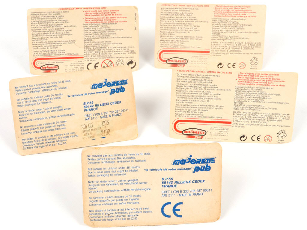 Lot 148 - MAJORETTE (FRANCE) (5)