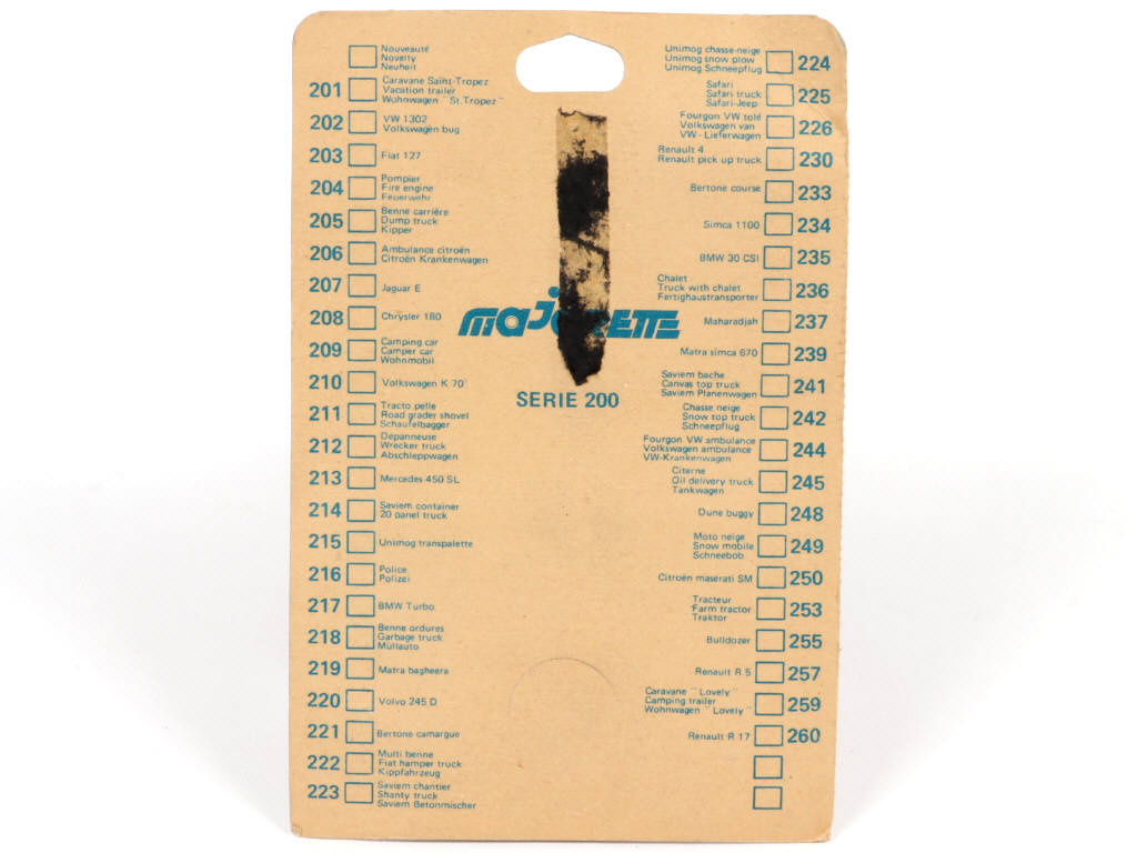 Lot 136 - MAJORETTE (FRANCE) (1)