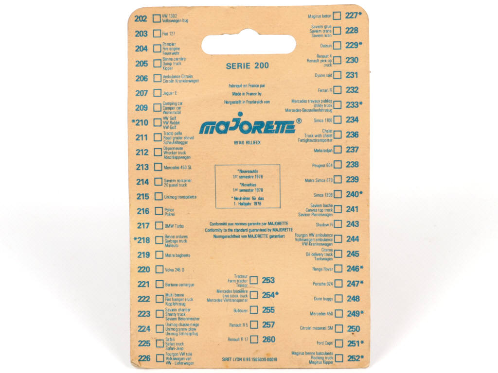 Lot 132 - MAJORETTE (FRANCE) (1)