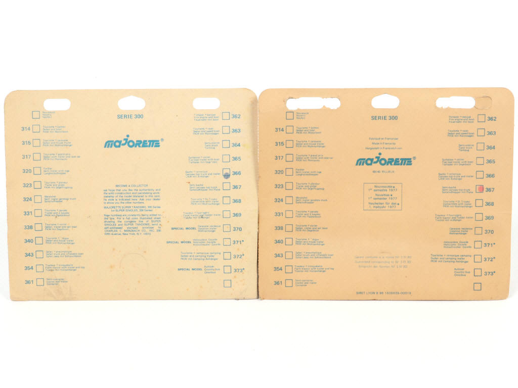 Lot 144 - MAJORETTE (FRANCE) (2)