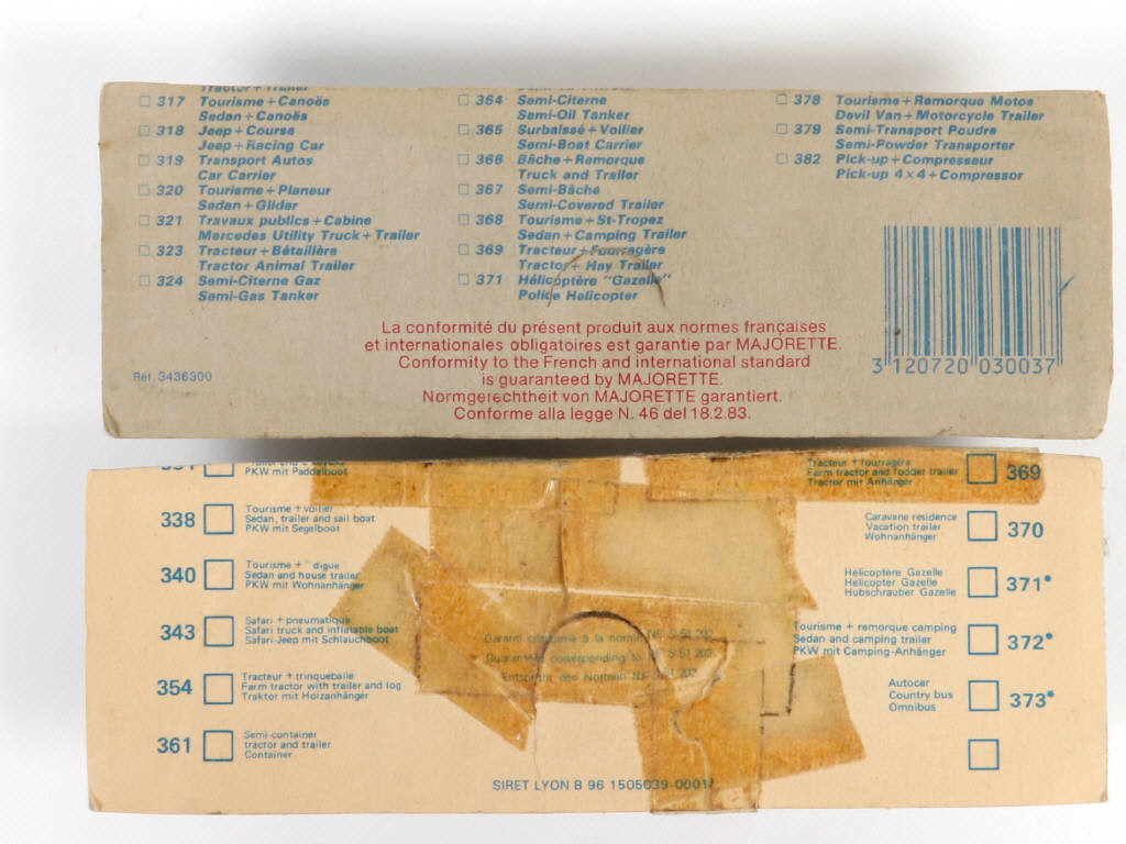 Lot 149 - MAJORETTE (FRANCE) (6)