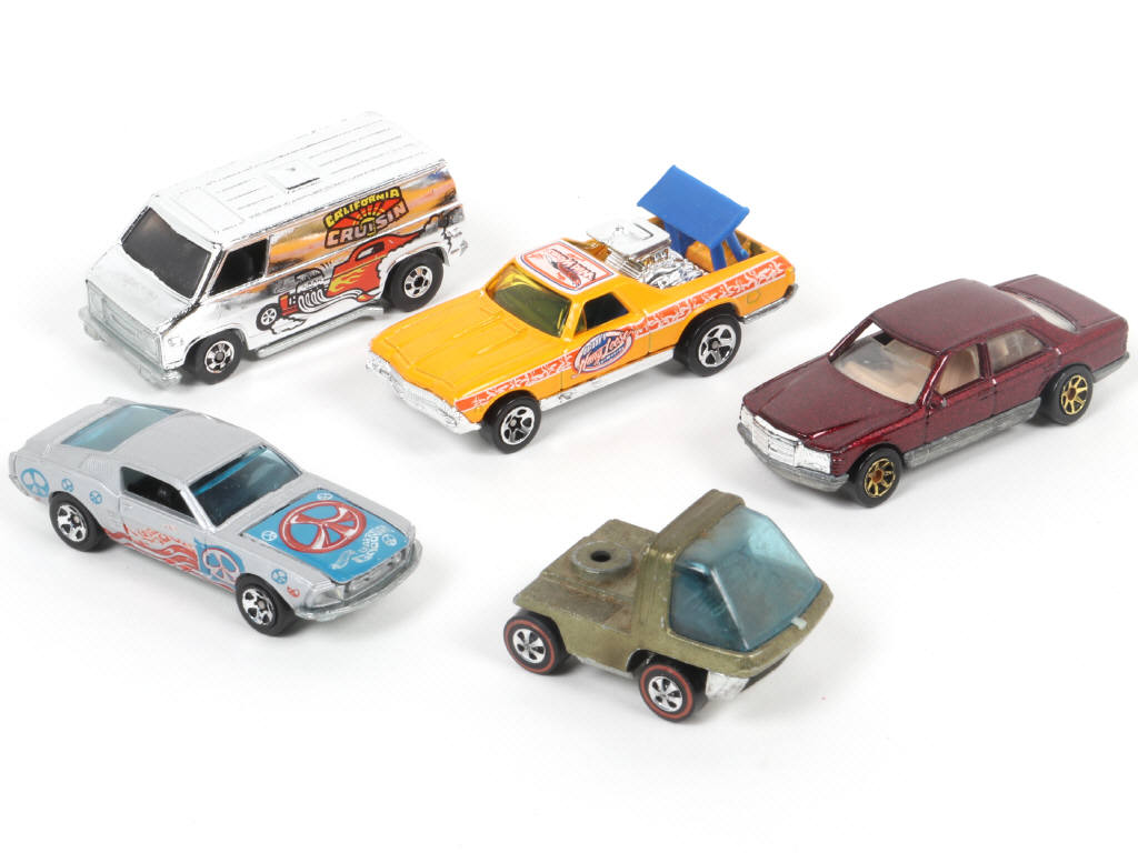 Lot 214 - HOT WHEELS (USA) (5)
