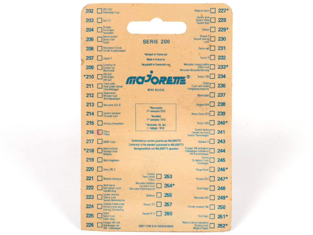 Lot 5 - MAJORETTE (FRANCE) (1)