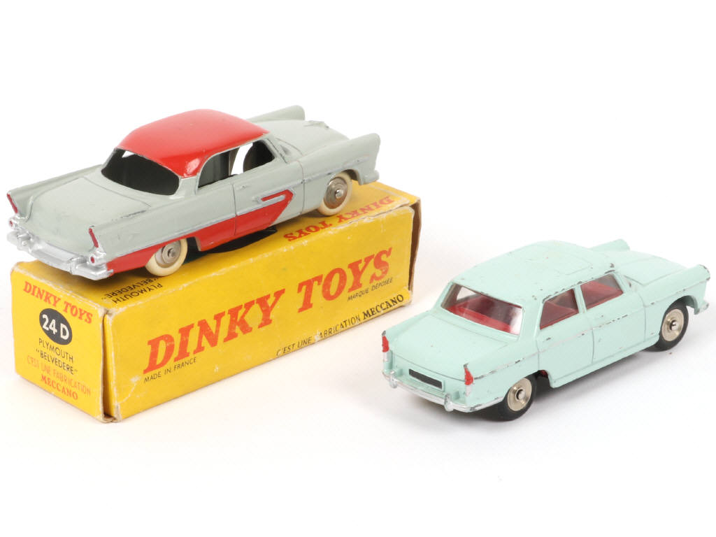 Lot 201 - DINKY TOYS (FRANCE) (2)