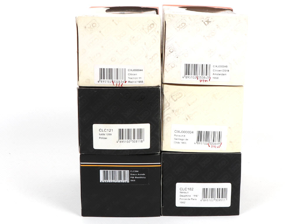 Lot 110 - IXO (CHINE) (6)