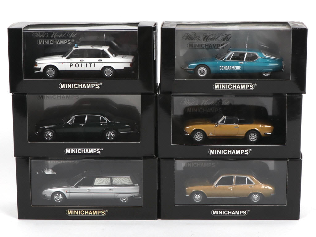 Lot 118 - MINICHAMPS (ALLEMAGNE) (6)