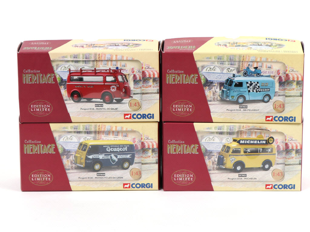 Lot 194 - CORGI TOYS (GB) (4)