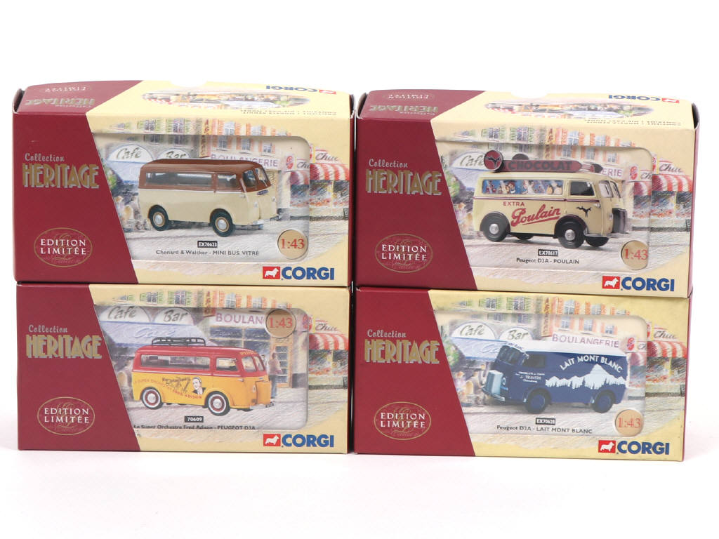 Lot 196 - CORGI TOYS (GB) (4)