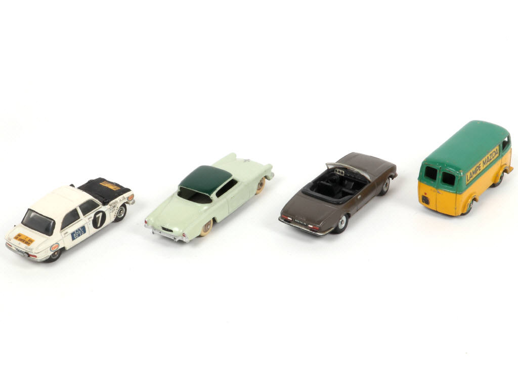 Lot 332 - DINKY TOYS (FRANCE) (4)