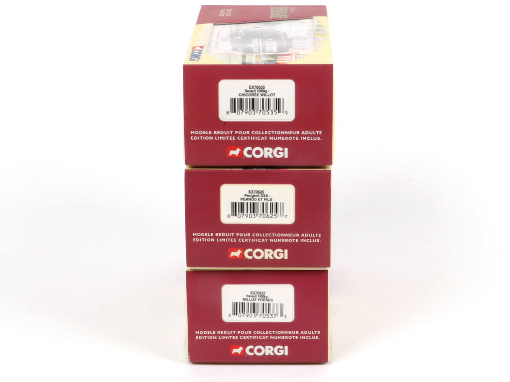 Lot 214 - CORGI TOYS (GB) (3)