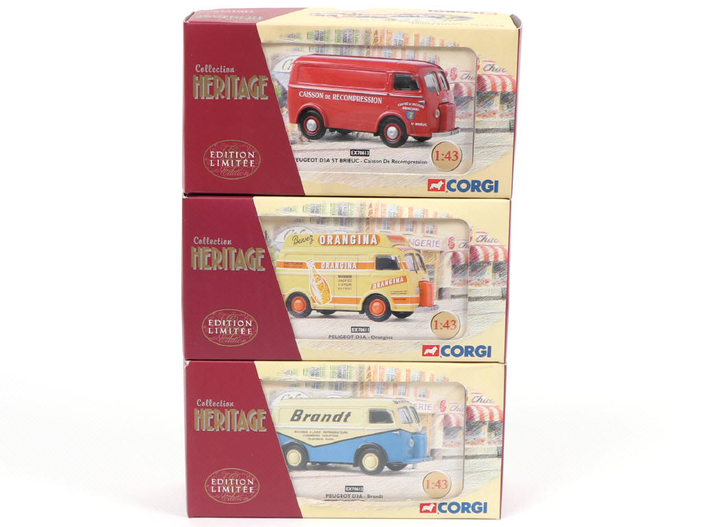 Lot 202 - CORGI TOYS (GB) (3)