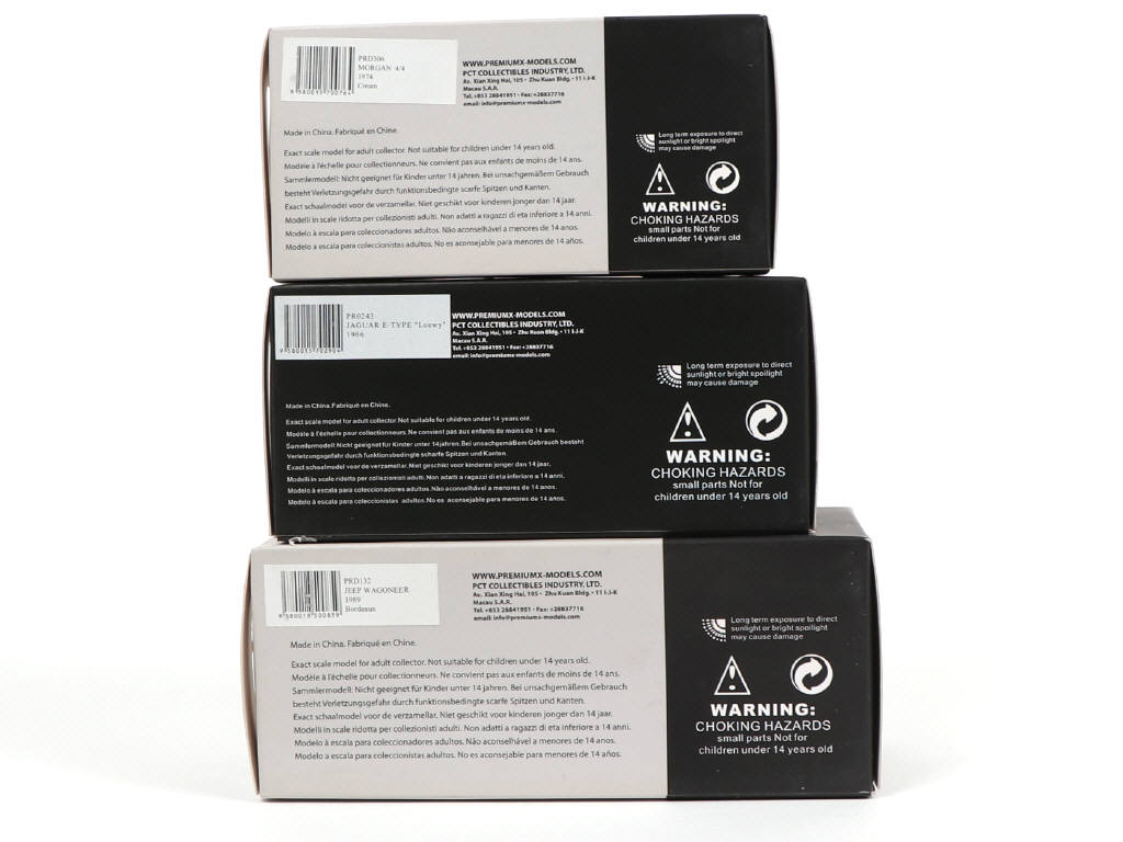 Lot 98 - PREMIUM X MODELS (CHINE) (3)