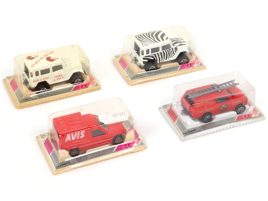 Lot 296 - MAJORETTE (FRANCE) (4)