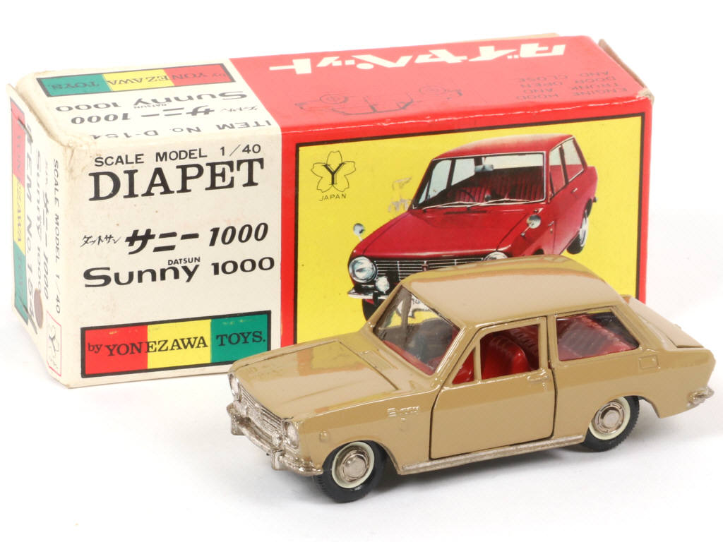Lot 202 - YONEZAWA TOYS DIAPET (JAPON) (1)