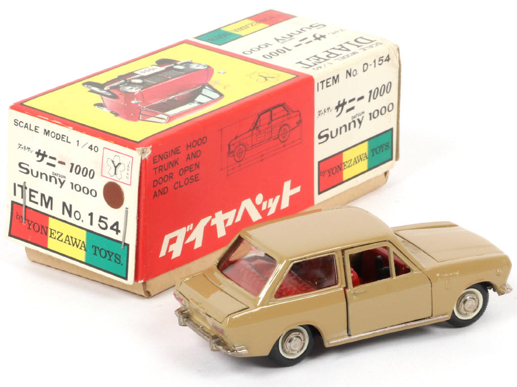 Lot 202 - YONEZAWA TOYS DIAPET (JAPON) (1)