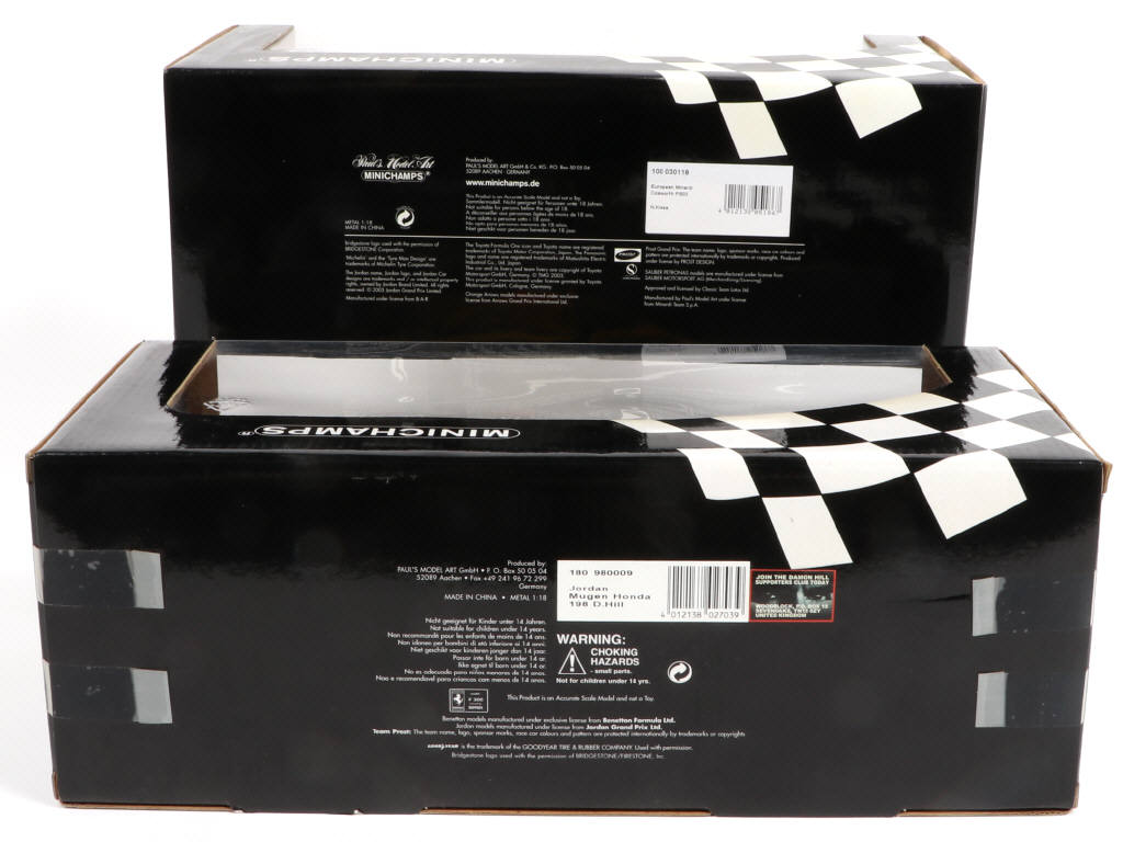 Lot 102 - MINICHAMPS (ALLEMAGNE) (2)