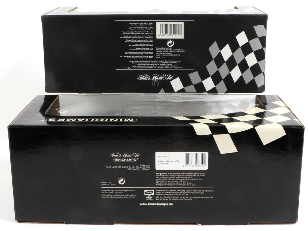 Lot 257 - MINICHAMPS (ALLEMAGNE) (2)
