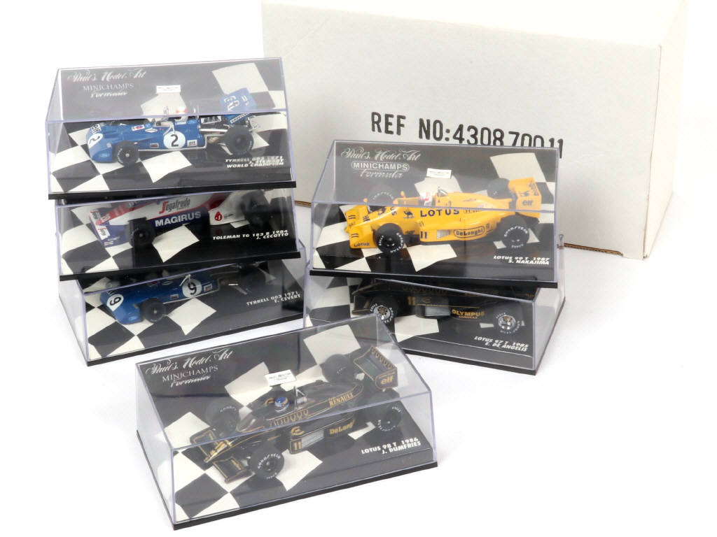 Lot 133 - MINICHAMPS (ALLEMAGNE) (6)