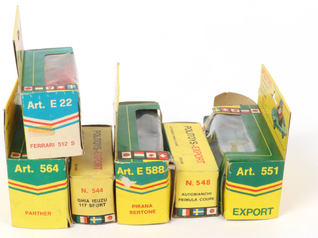 Lot 163 - POLITOYS (ITALIE) (6)