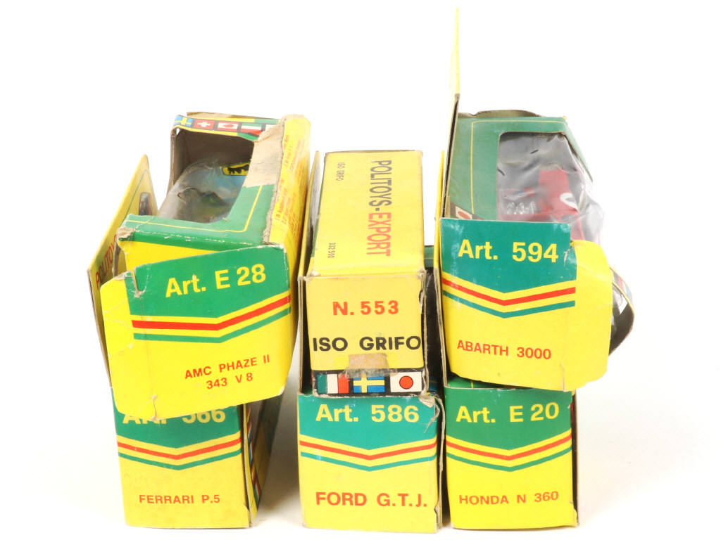 Lot 162 - POLITOYS (ITALIE) (6)