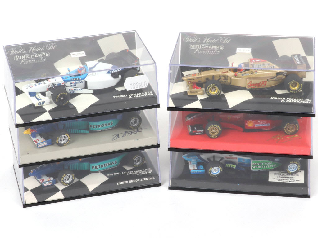 Lot 190 - MINICHAMPS (ALLEMAGNE) (6)