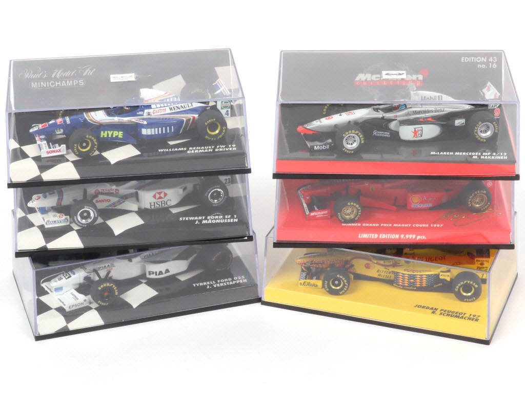 Lot 210 - MINICHAMPS (ALLEMAGNE) (6)