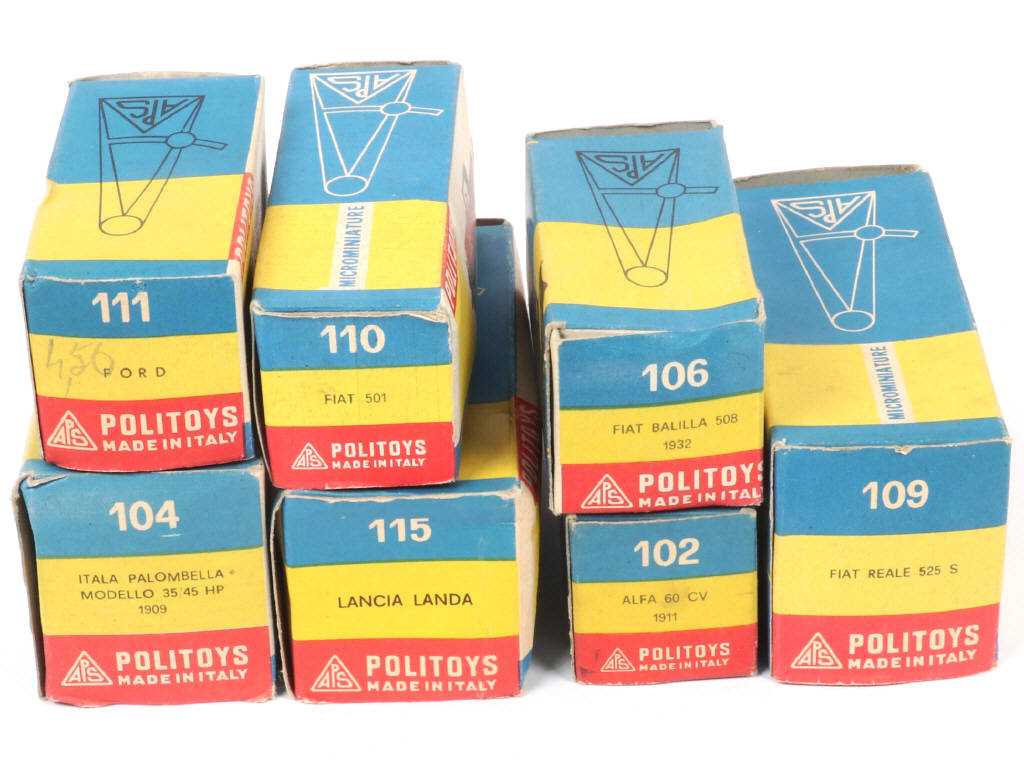 Lot 220 - POLITOYS (ITALIE) (7)