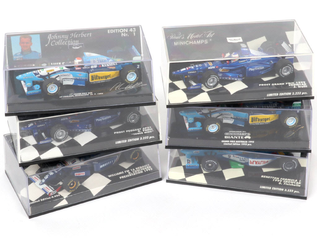 Lot 201 - MINICHAMPS (ALLEMAGNE) (6)