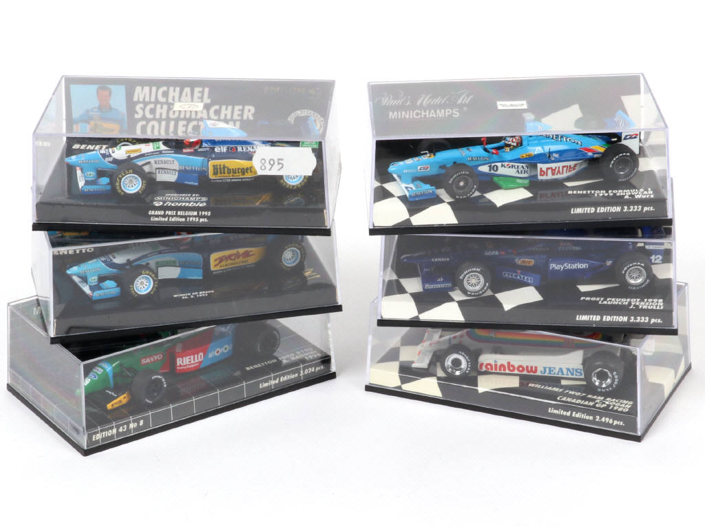Lot 202 - MINICHAMPS (ALLEMAGNE) (6)